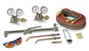 Complete Medium Duty Outfit #MB55A-510 Contents of beginners welding package laid out on white background